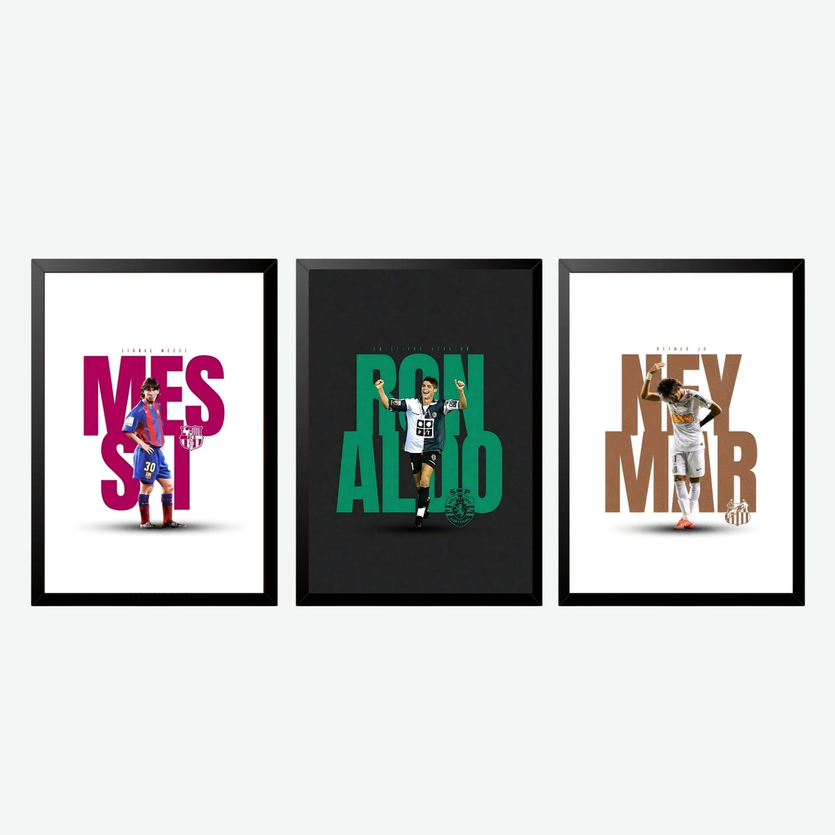 Young Legends Wall Art Set of III