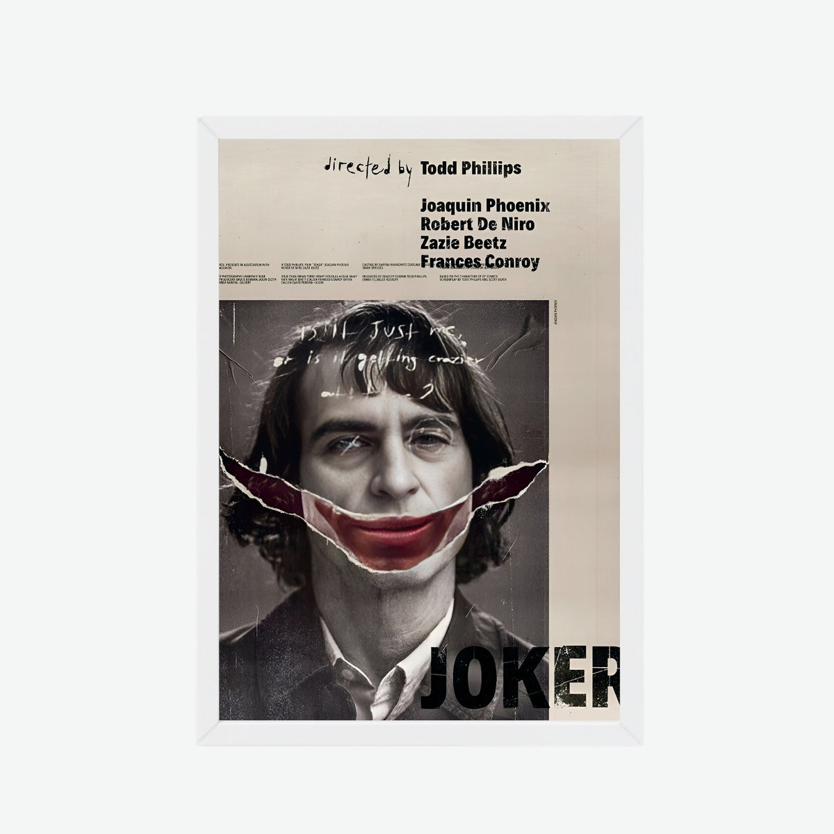 Joker 2019 Joaquin Phoenix Poster