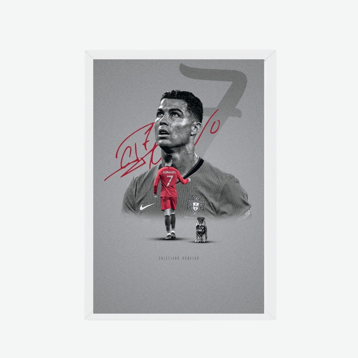Cristiano Ronaldo Portugal No.7 Poster