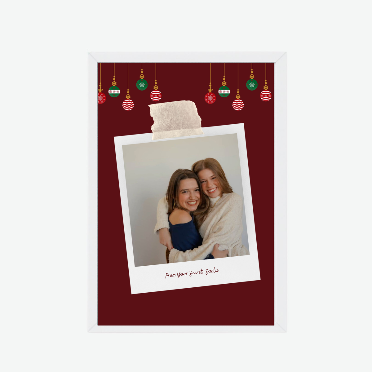 Christmas Personalized Wall Frame II | Limited Edition