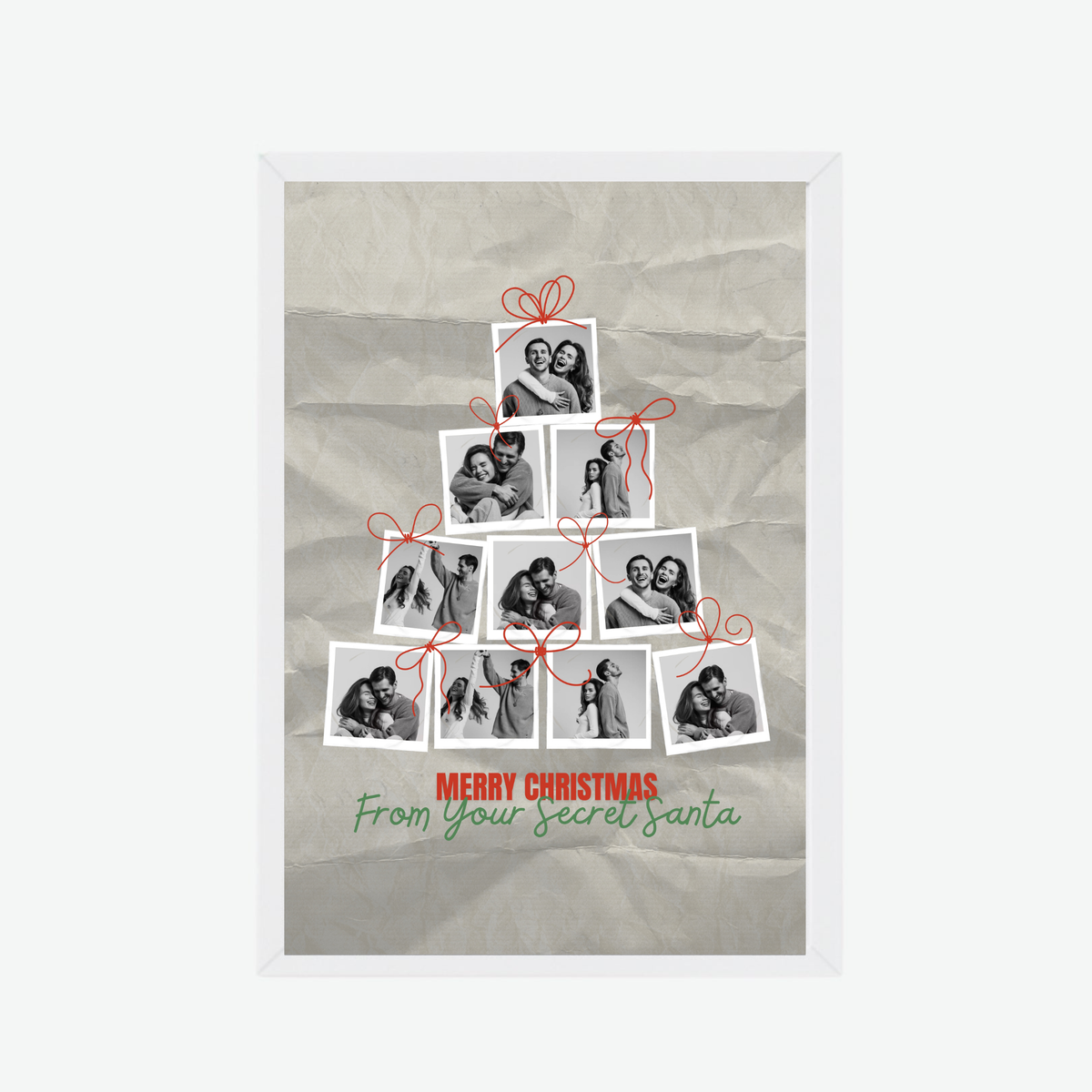 Christmas Personalized Wall Frame III | Limited Edition