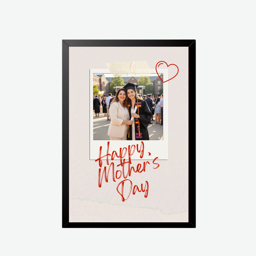 Personalized Happy Mother’s Day Photo Frame