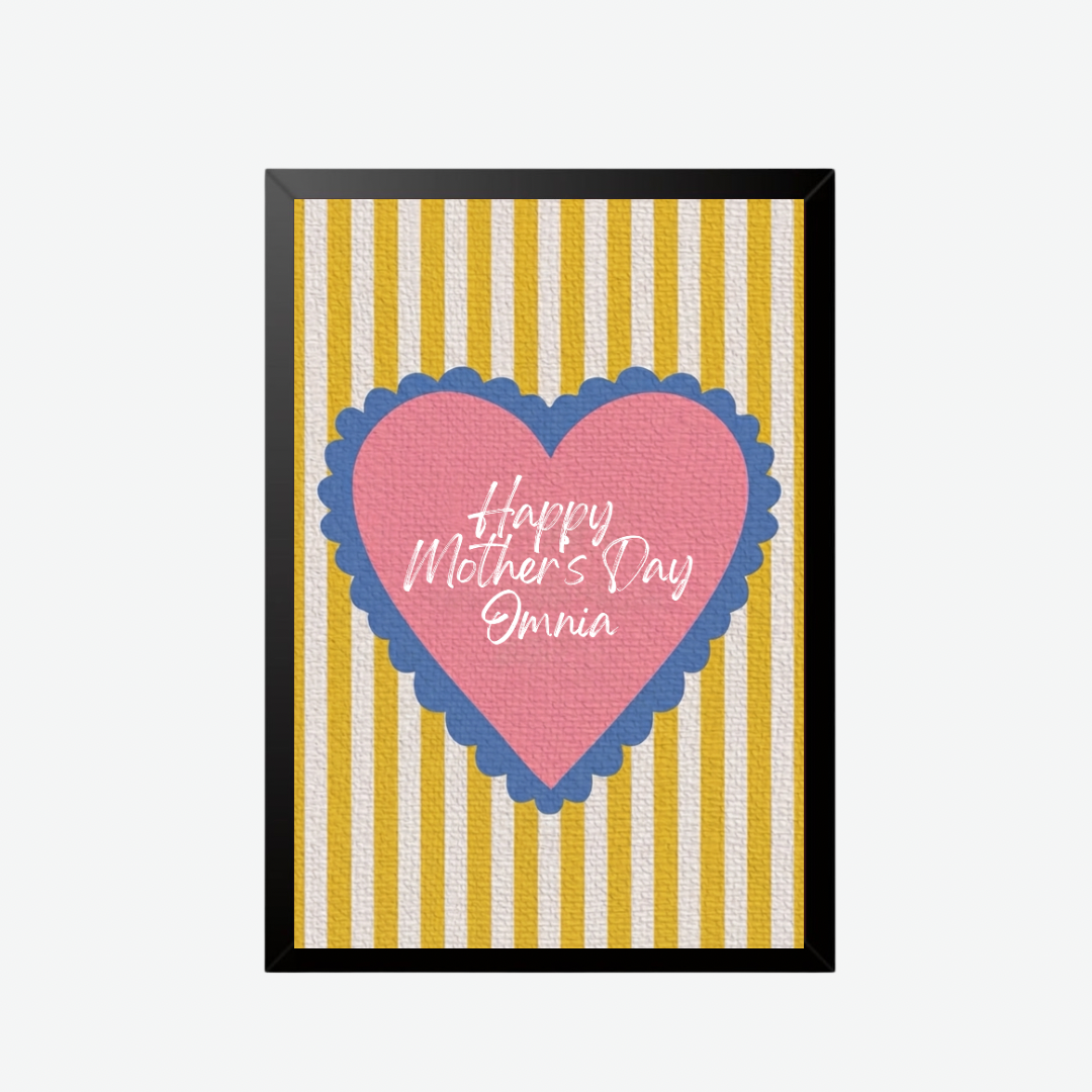 Custom Name Mother day’s Frame