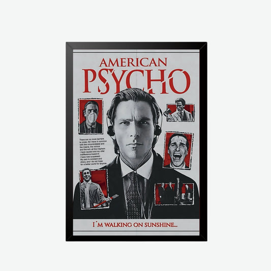 American Psycho Vintage Movie Poster