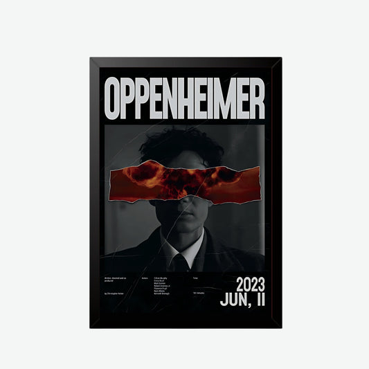 Oppenheimer 2023 Minimalist Poster