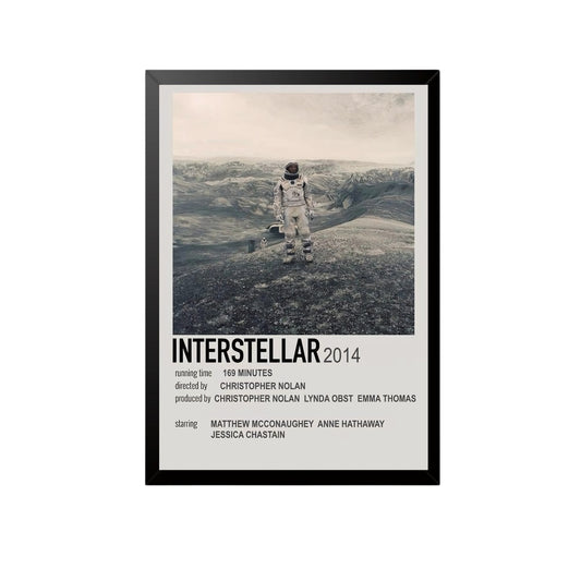Interstellar (2014) Movie Poster Wall Art Frame