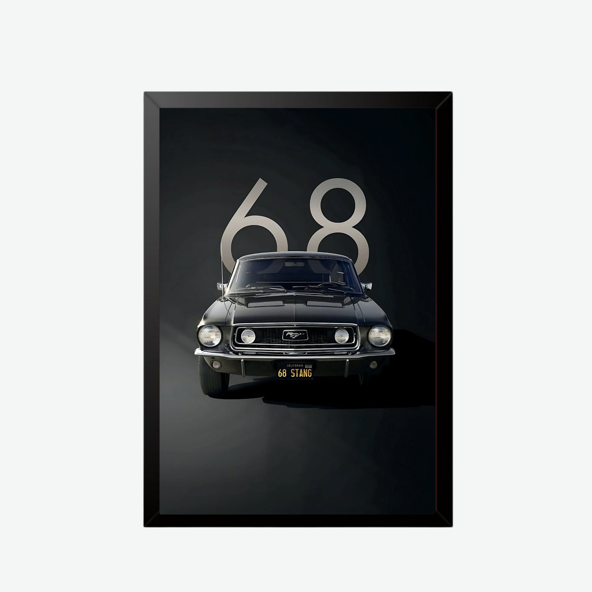 1968 Ford Mustang Fastback Poster