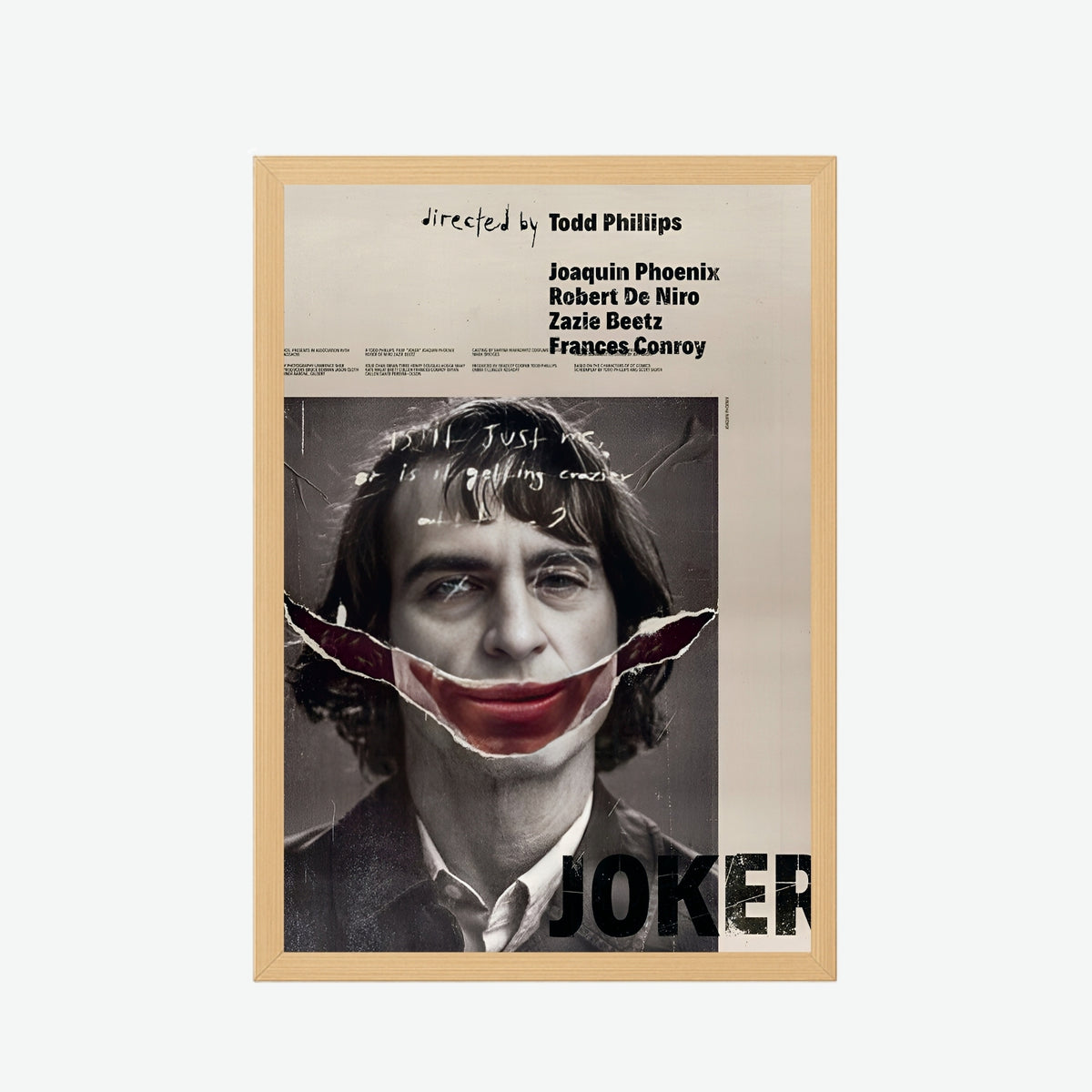 Joker 2019 Joaquin Phoenix Poster