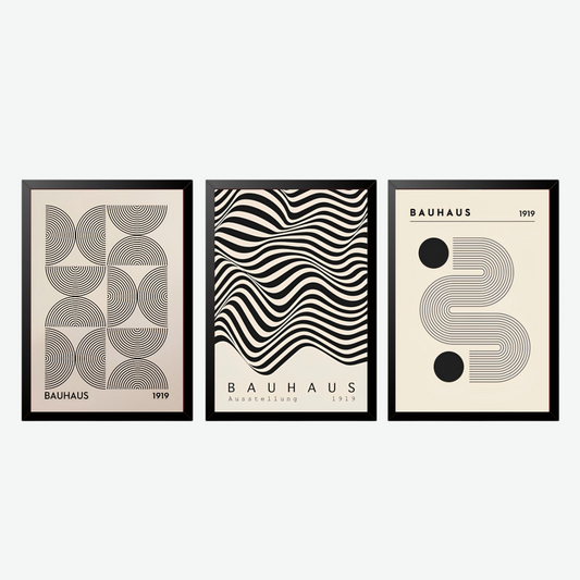 Bauhaus posters set of III