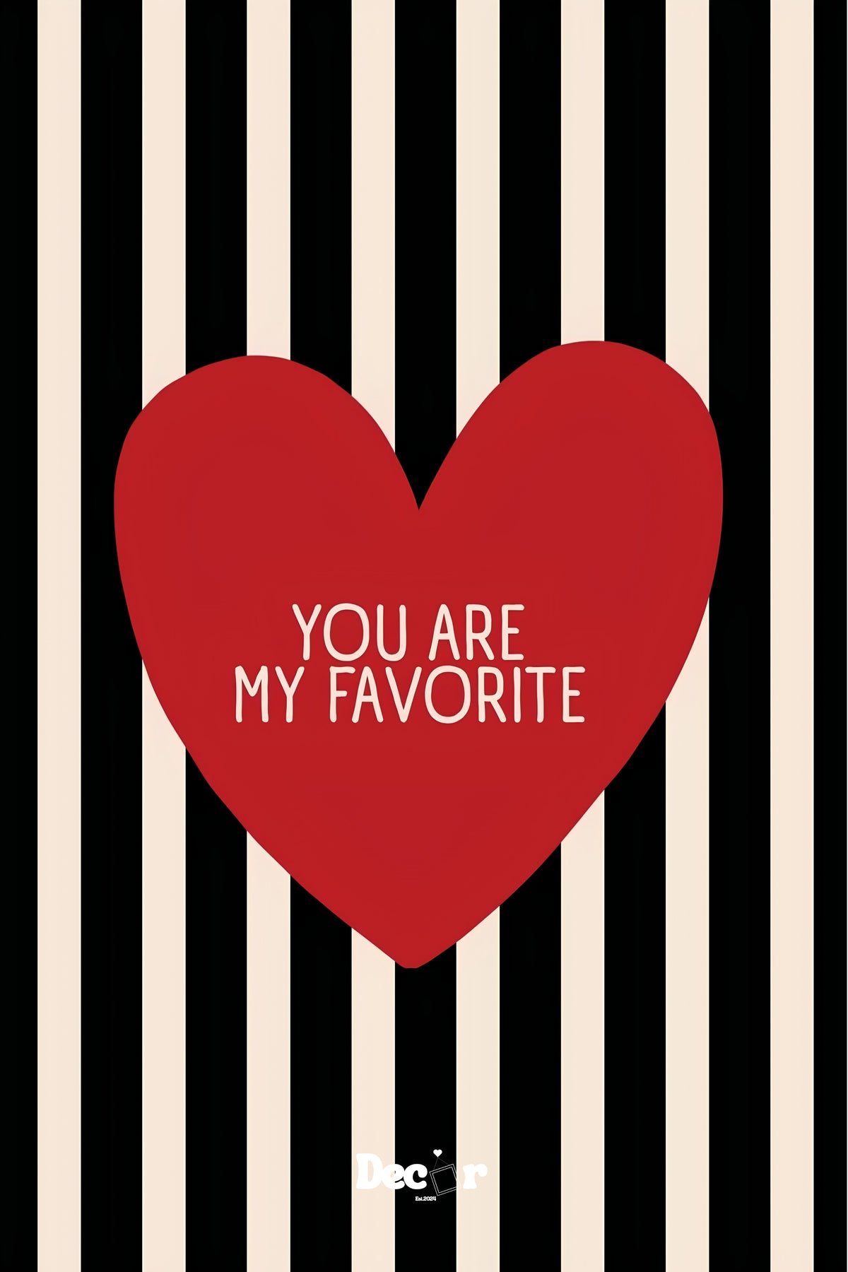 You are my favorite Greeting card