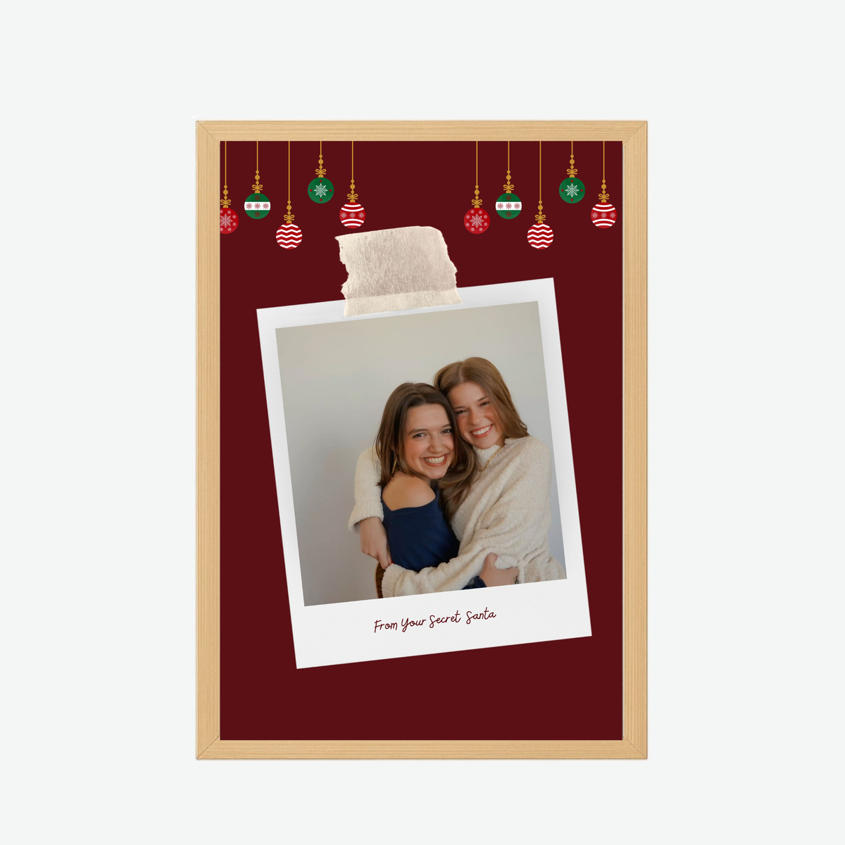 Christmas Personalized Wall Frame II | Limited Edition