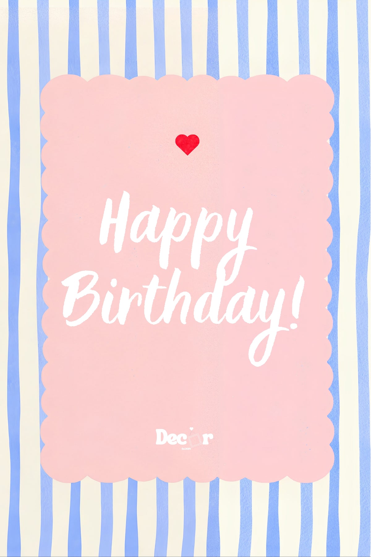 Happy birthday Greeting card