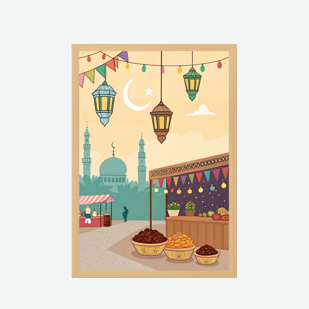 Ramadan Night Market Frame