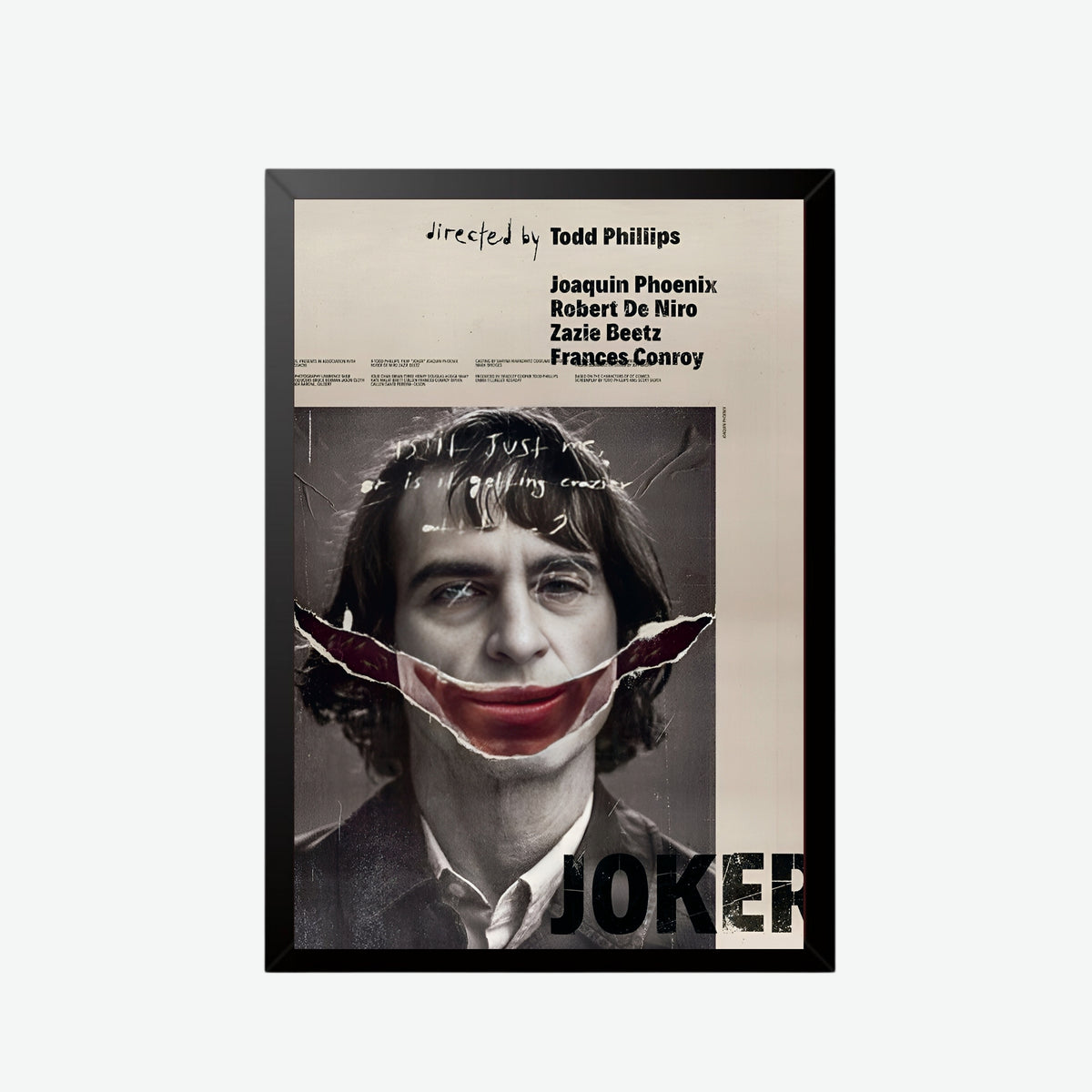 Joker 2019 Joaquin Phoenix Poster