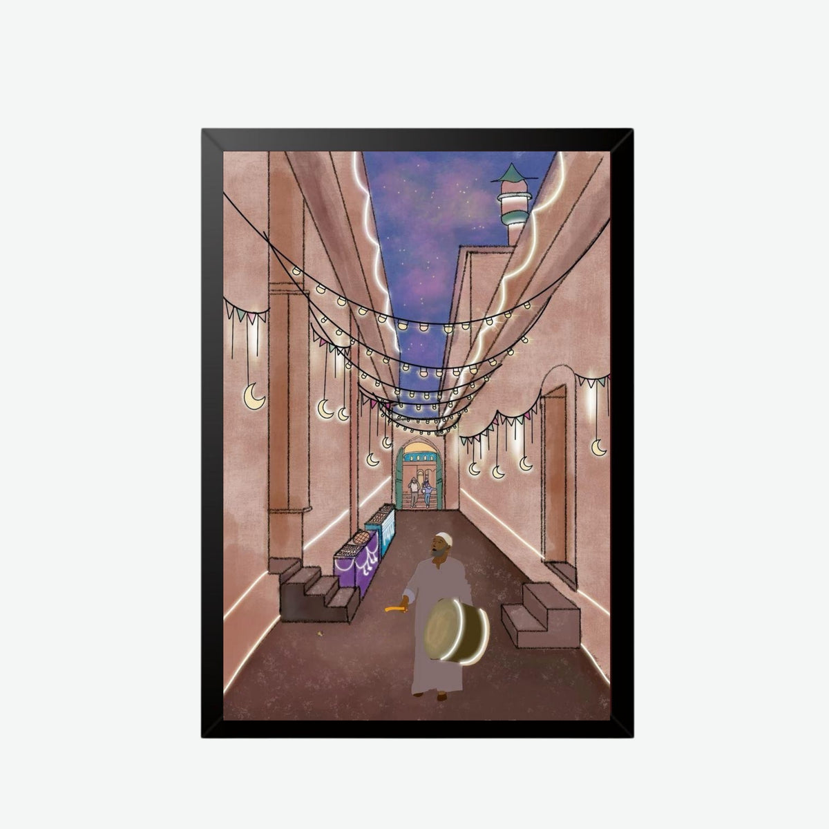 Ramadan Street Drummer Frame