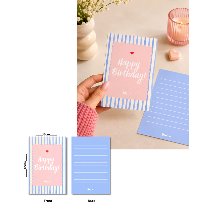 Happy birthday Greeting card