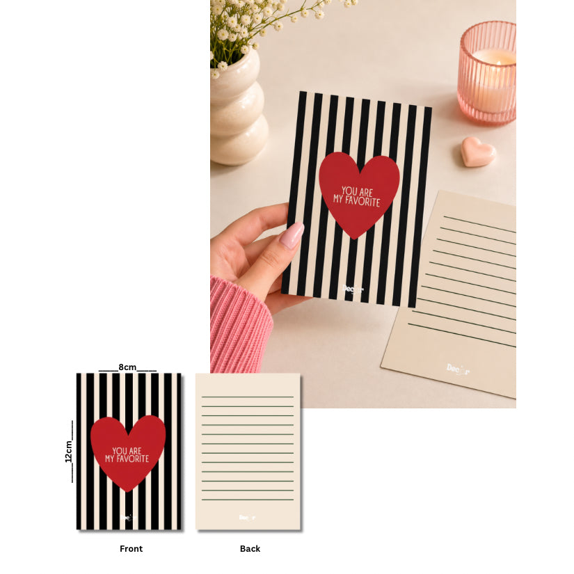 You are my favorite Greeting card