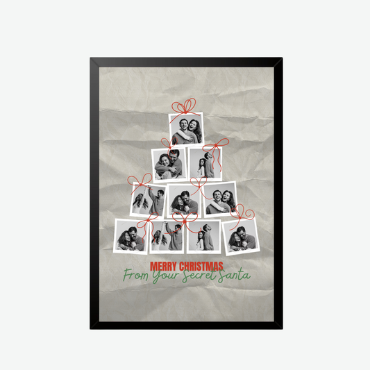 Christmas Personalized Wall Frame III | Limited Edition